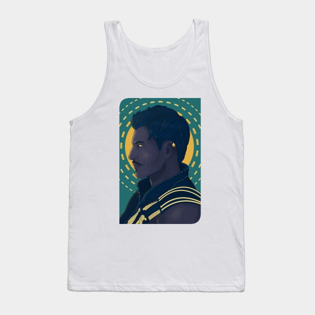 Dragon Age Inquisition - Dorian Pavus Tank Top by celestialuka